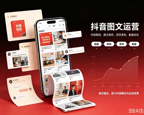 比如抖音图文代运营服务